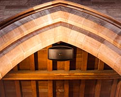 Daresbury church loudspeaker